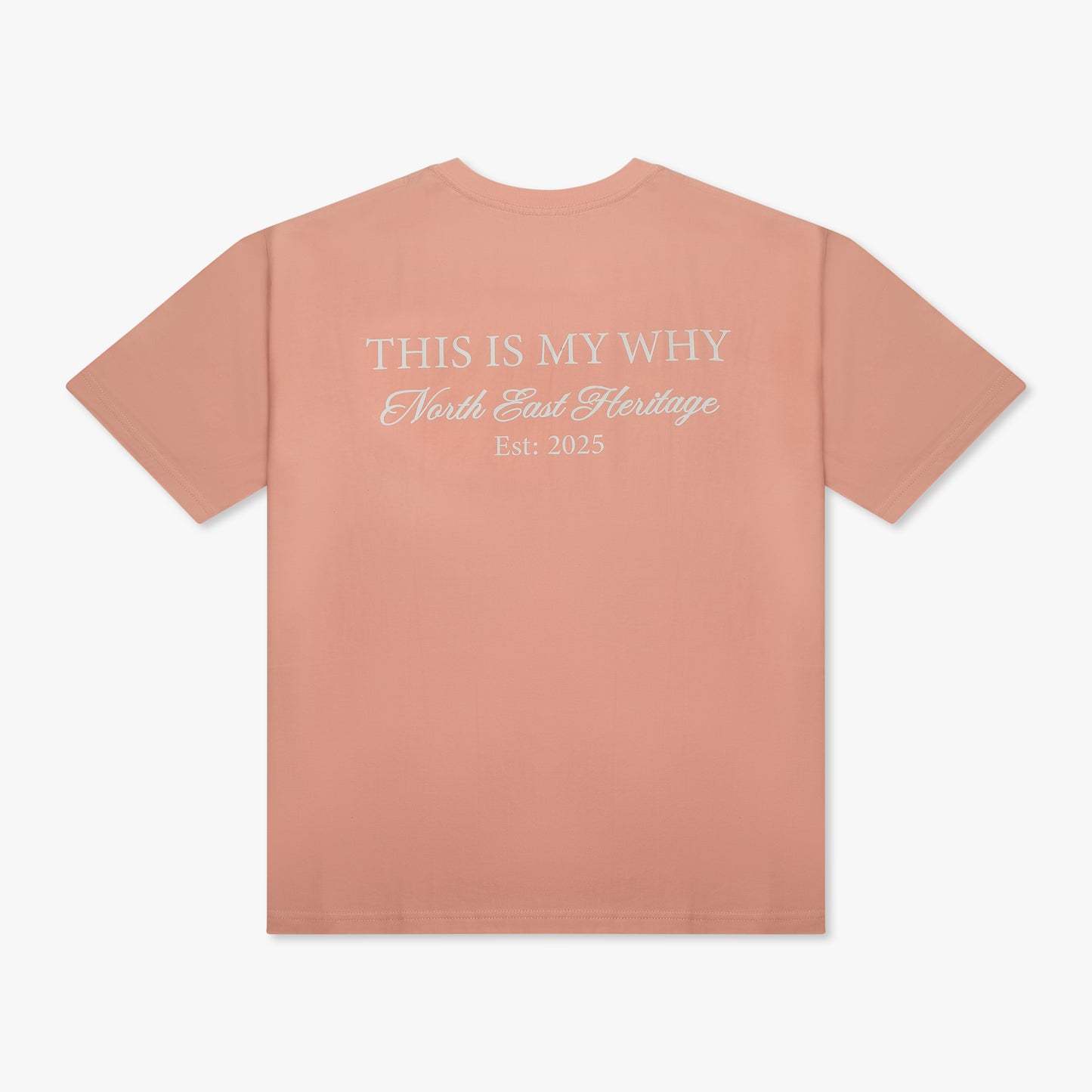 "This is my Why" T-shirt Salmon